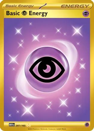 Scarlet & Violet 151 Psychic Energy [Holo] Pokémon card
